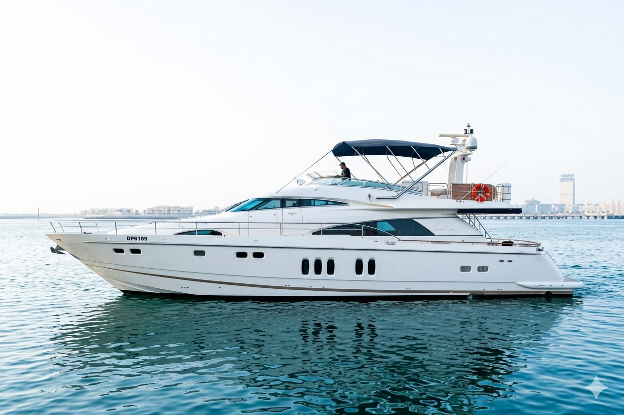 82 Feet Luxury European Princess Yacht Dubai Yacht